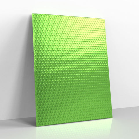 MB450GR - Green Metallic Finish Bubble Bag Mailers - Metallic Finish Bubble Bag Mailers