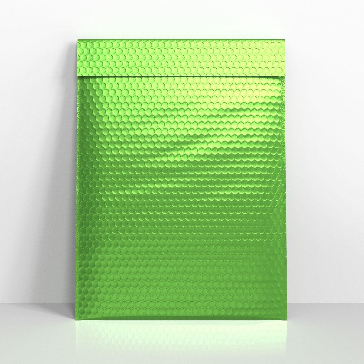 Green Metallic Finish Bubble Bag Mailers - 450 x 320mm
