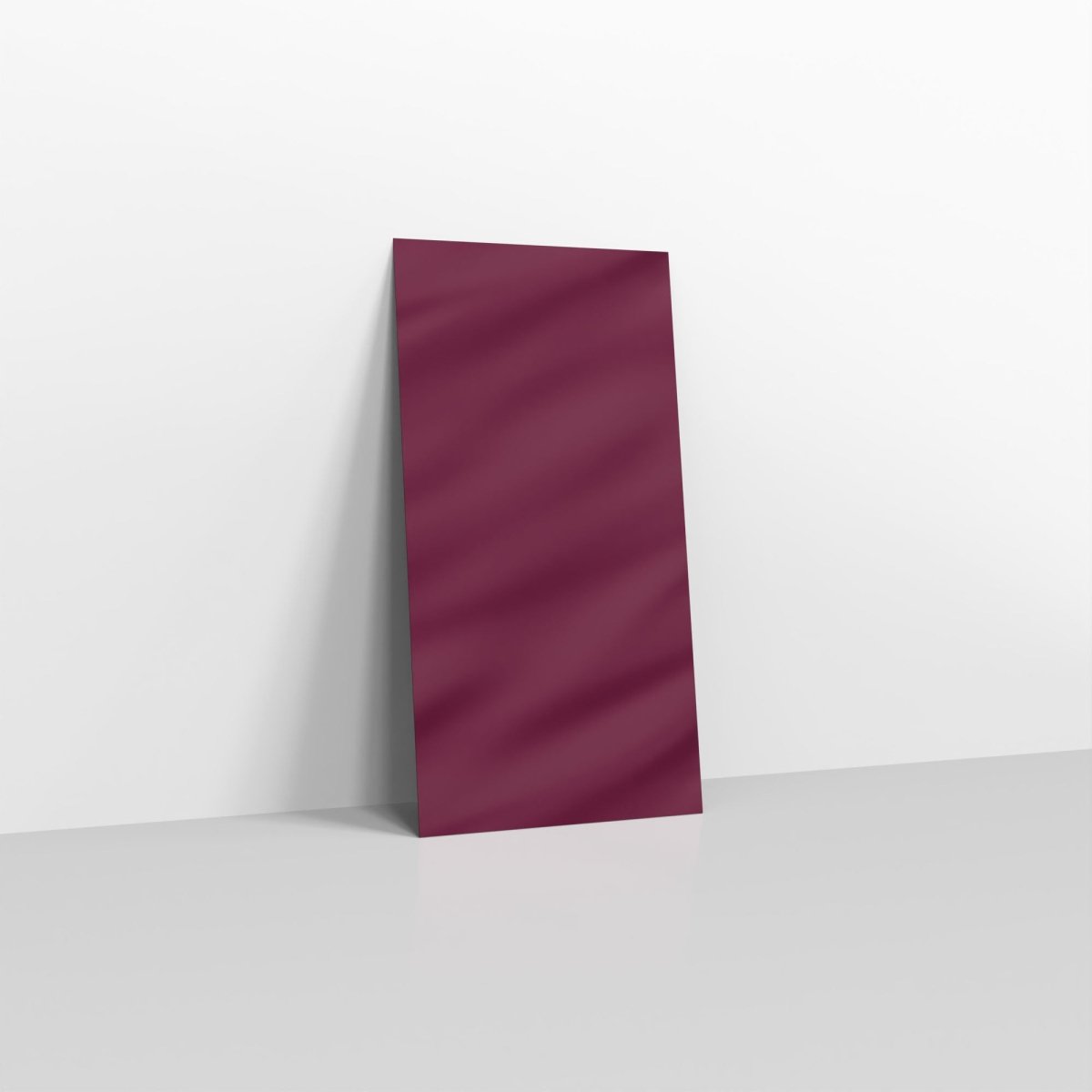 Burgundy Matt Finish Foil Envelopes - DL - 220 x 110mm
