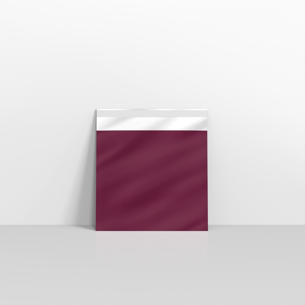Burgundy Matt Finish Foil Envelopes - Square - 165 x 165mm