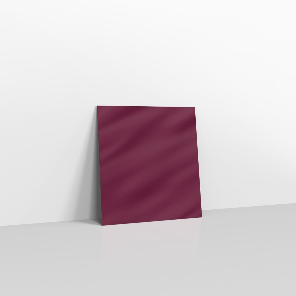 Burgundy Matt Finish Foil Envelopes - Square - 165 x 165mm