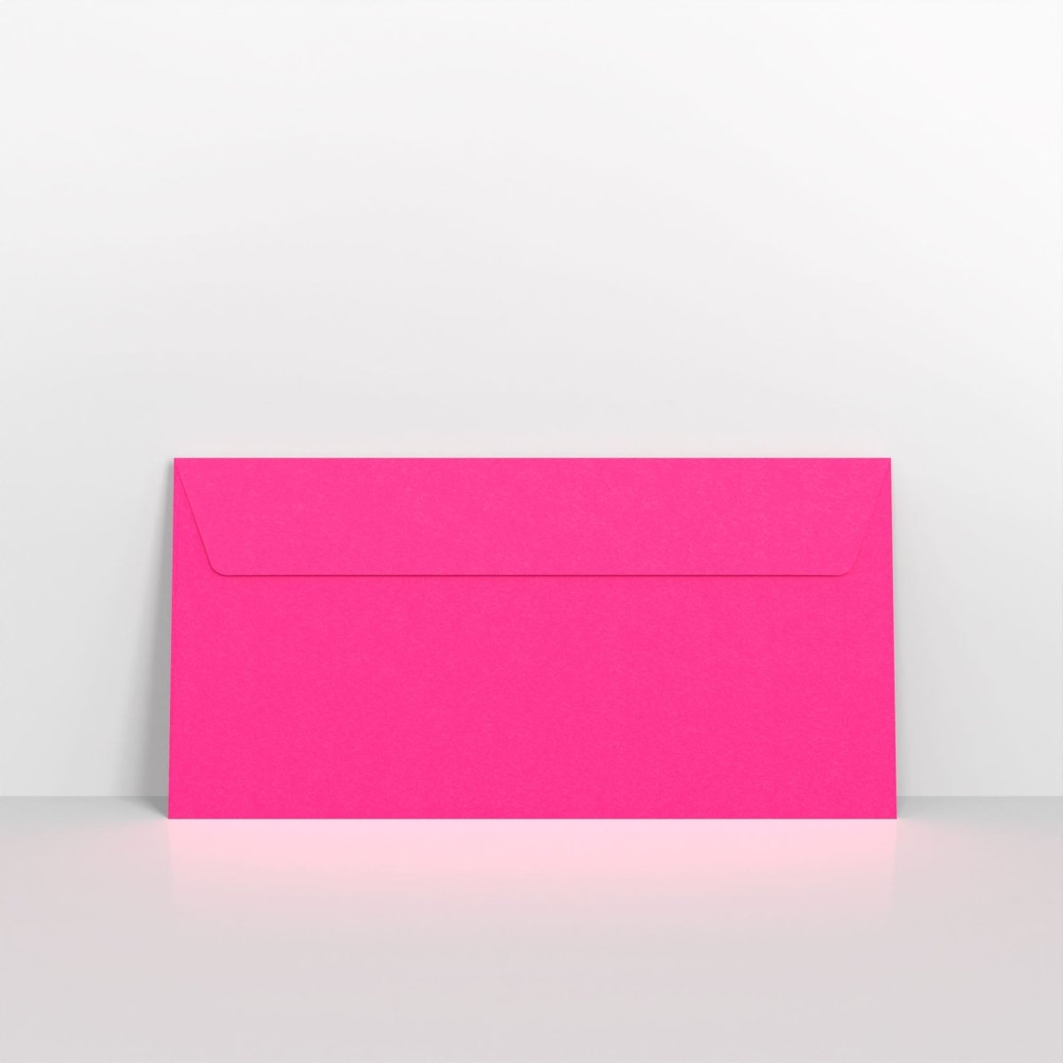 Neon Pink Envelopes - With Window 110 x 220mm