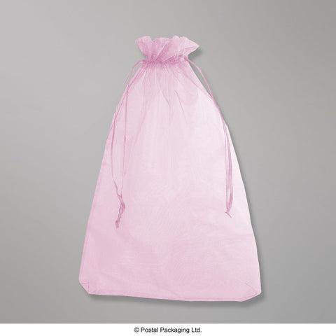OB170120P - Pink Organza Bag - Organza Bag
