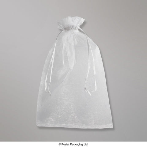OB300200SG - Silver Grey Organza Bag - Organza Bag