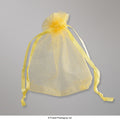 OB9070G - Golden Organza Bag - Organza Bag