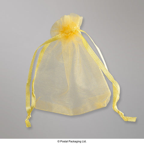OB9070G - Golden Organza Bag - Organza Bag