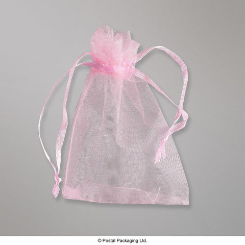 OB9070P - Pink Organza Bag - Organza Bag