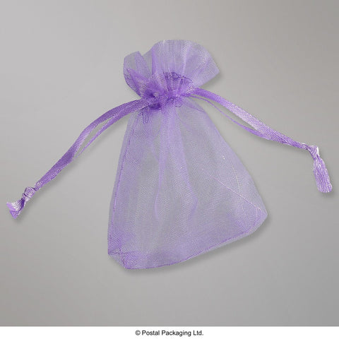 OB9070V - Violet Organza Bag - Organza Bag