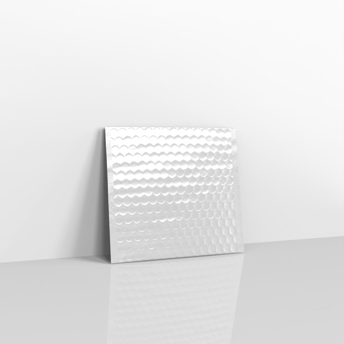 White Gloss Finish Bubble Bag Mailers - 165 x 165mm