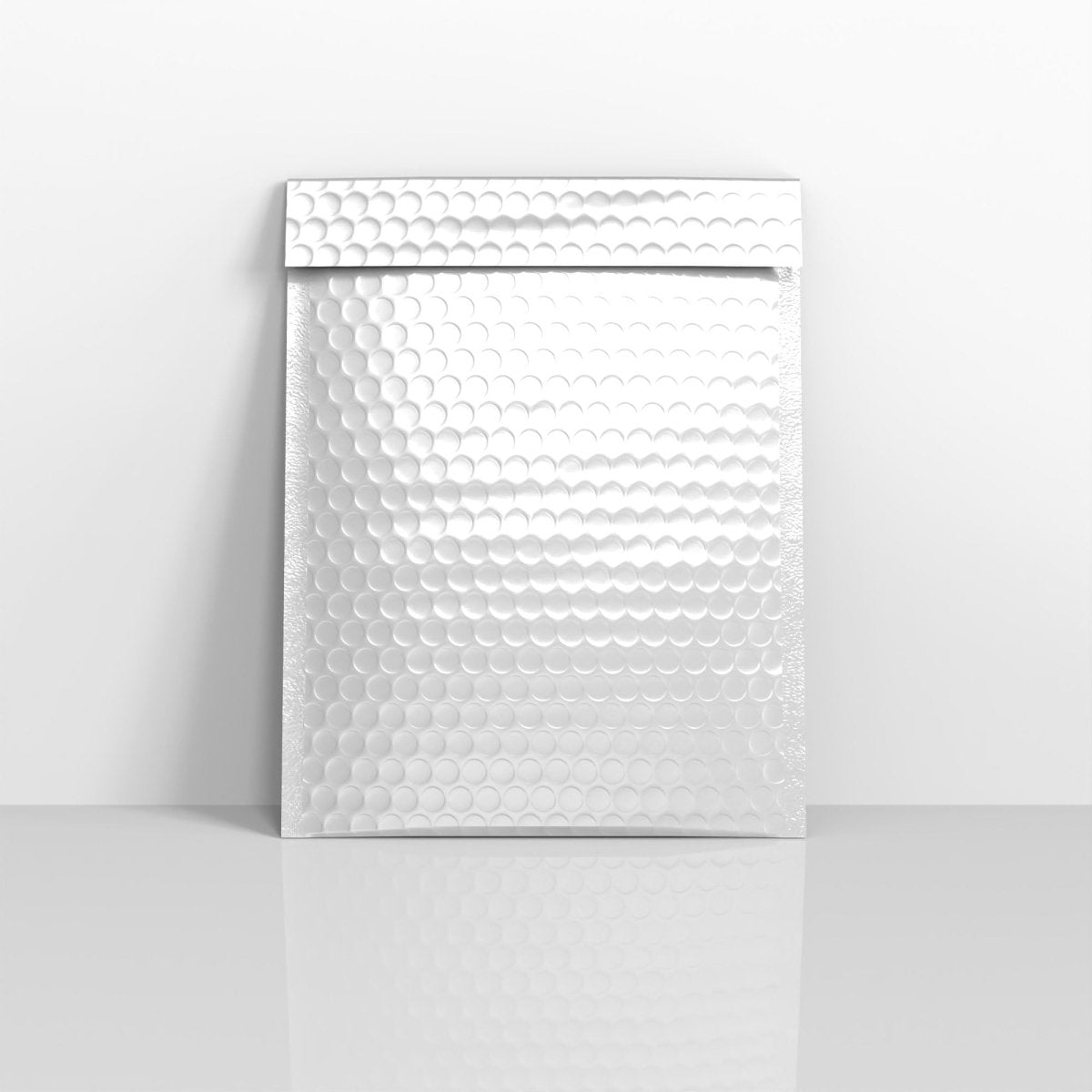 White Gloss Finish Bubble Bag Mailers - 250 x 180mm