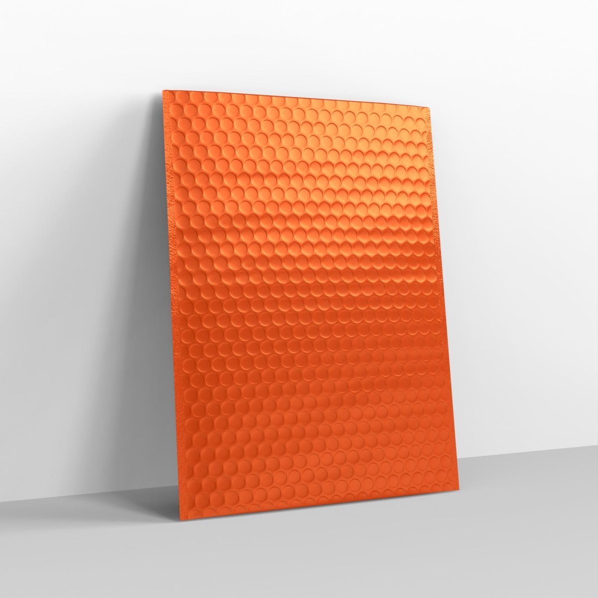 Orange Gloss Finish Bubble Bag Mailers - 340 x 240mm