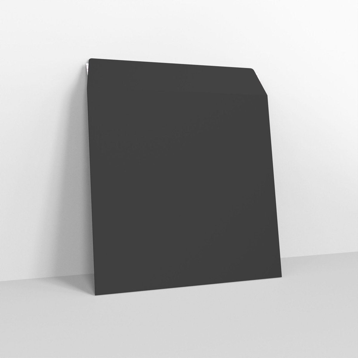 Black Premium Peel and Seal 180gsm Envelopes - Pocket No Square - 220 x 220mm