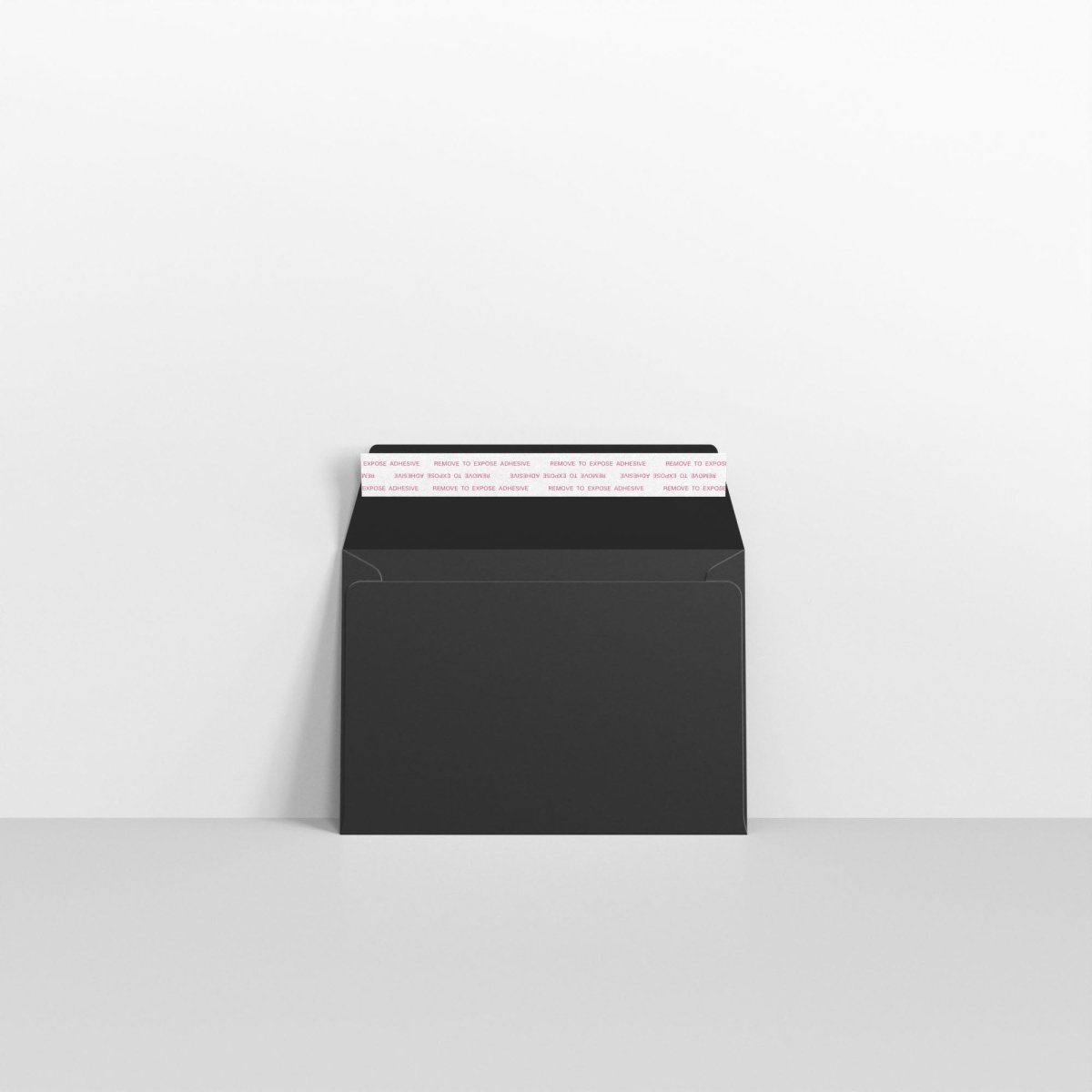 Black Premium Peel and Seal 180gsm Envelopes - Wallet No C6 - 114 x 162mm