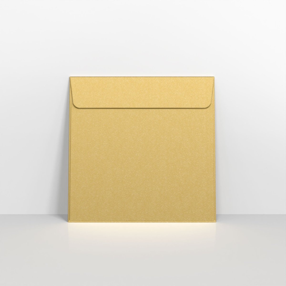 Gold Pearlescent Envelopes - Peel and Seal Square - 170 x 170mm
