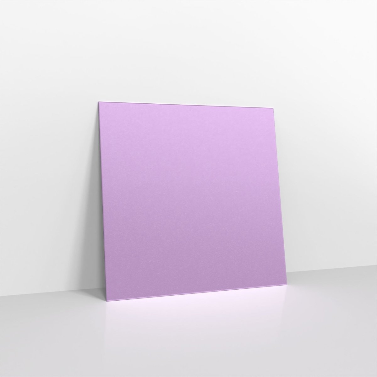 Lavender Pearlescent Envelopes - Peel and Seal Square - 155 x 155mm
