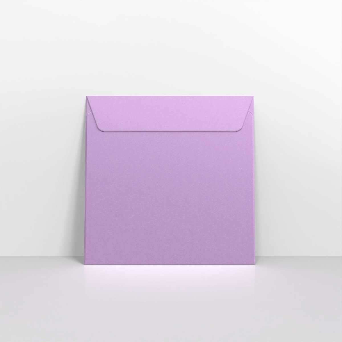 Lavender Pearlescent Envelopes - Peel and Seal Square - 155 x 155mm