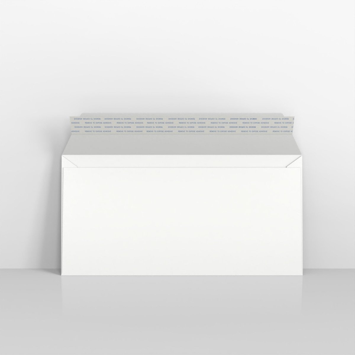 White Coloured Peel and Seal Envelopes - Without Window 230gsm DL - 110 x 220mm