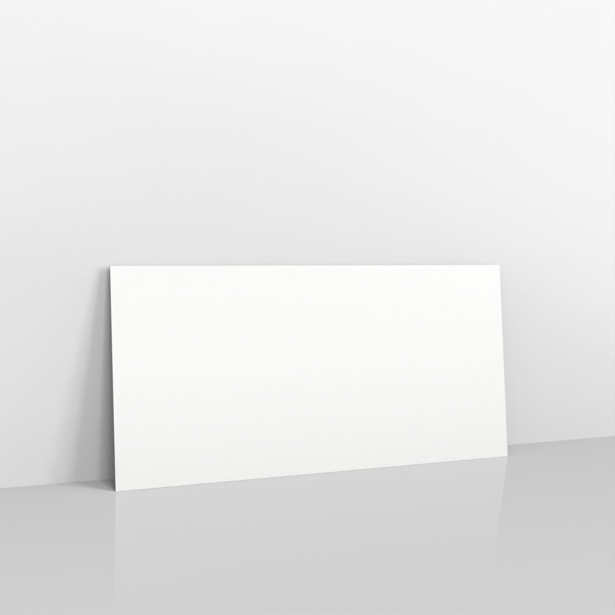White Coloured Peel and Seal Envelopes - Without Window 230gsm DL - 110 x 220mm