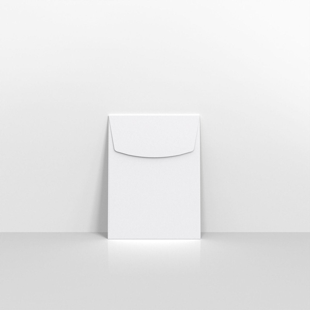 White Non Opaque Gummed Business Envelopes - 102 x 76mm