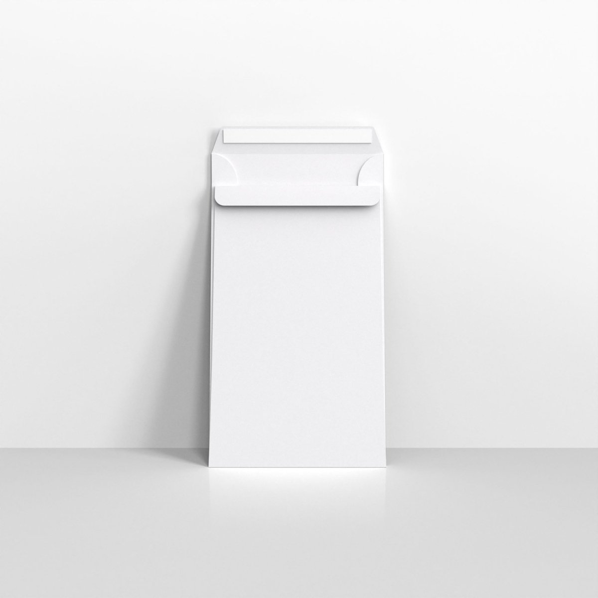 White Non Opaque Peel and Seal Business Envelopes - 130 x 80mm
