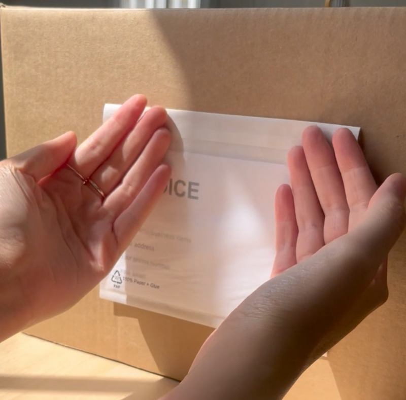Eco Paper Document Enclosed