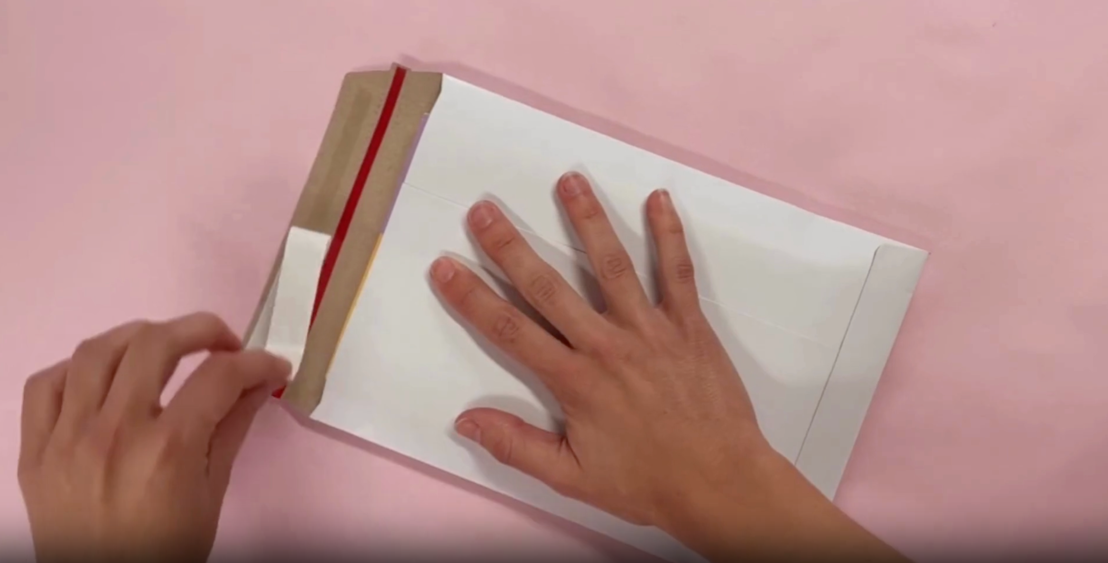 Load video: White White All Board Envelopes