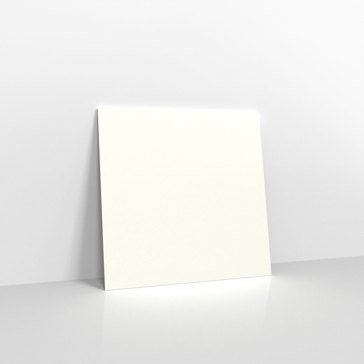 White Coloured Gummed Hammered V Flap Envelopes - Square - 130 x 130mm