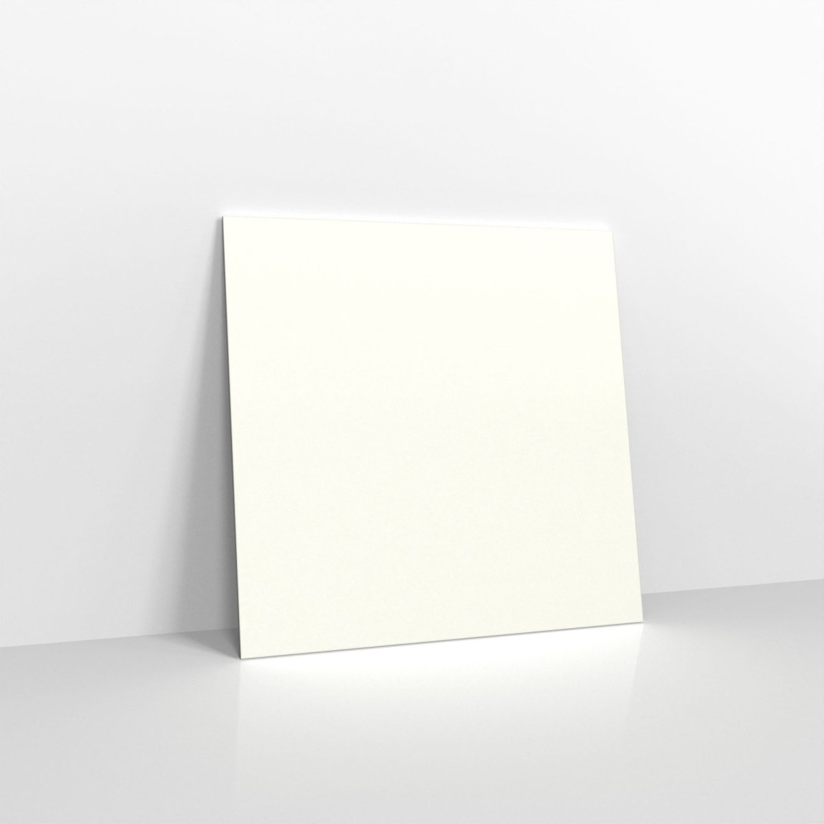White Coloured Gummed Hammered V Flap Envelopes - Square - 155 x 155mm
