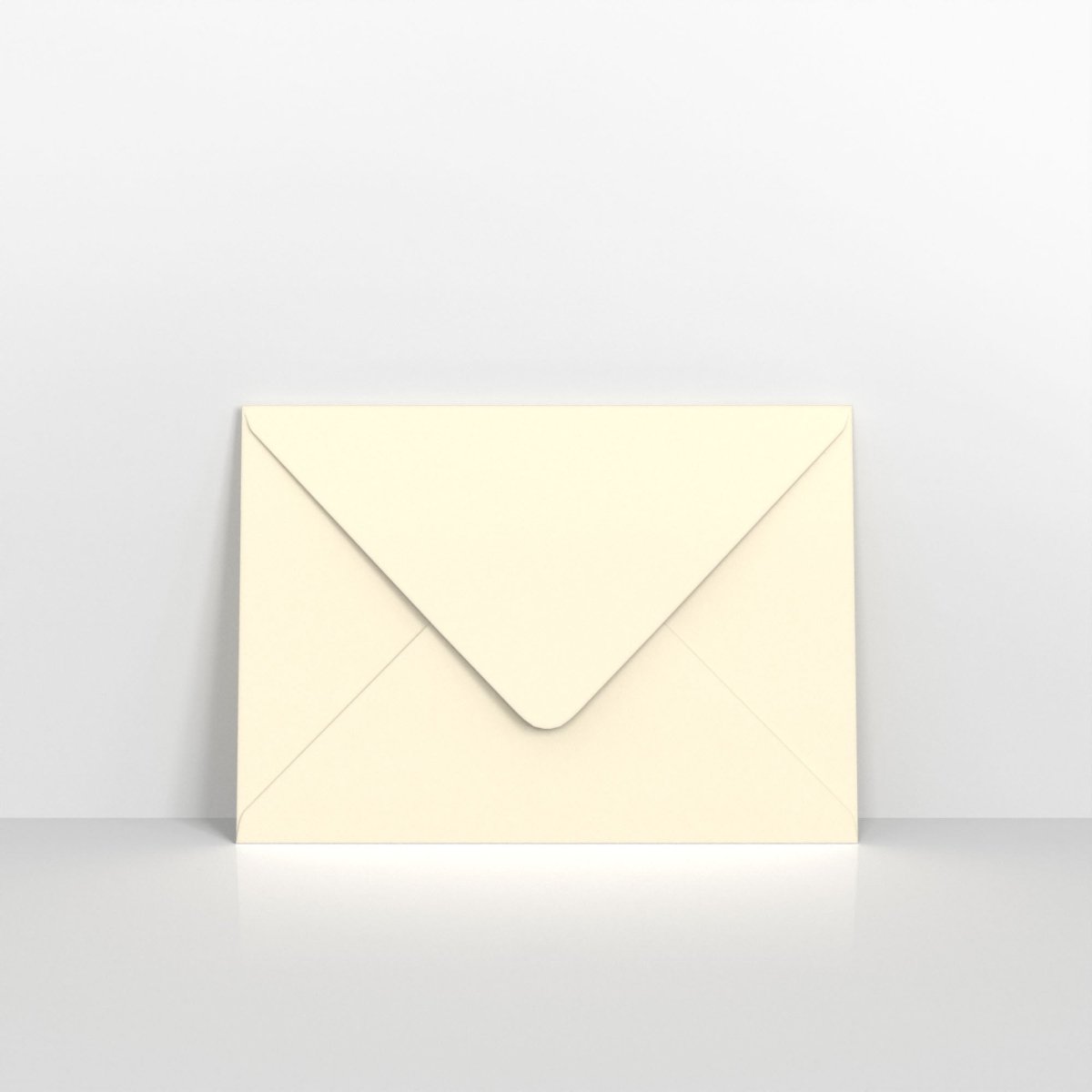 Ivory Wove Coloured Gummed Greeting Card V Flap Envelopes - C5 - 162 x 229mm