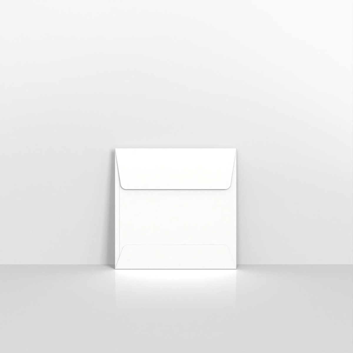White Coloured Gummed Envelopes - Square - 40 x 40mm