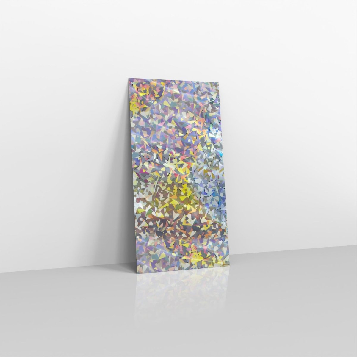 Silver Holographic Metallic Finish Foil Envelopes - 229 x 114mm