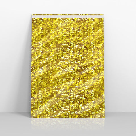 SN7GH - 031 - Holographic Gold Metallic Finish Foil Envelopes - Metallic Foil Envelopes