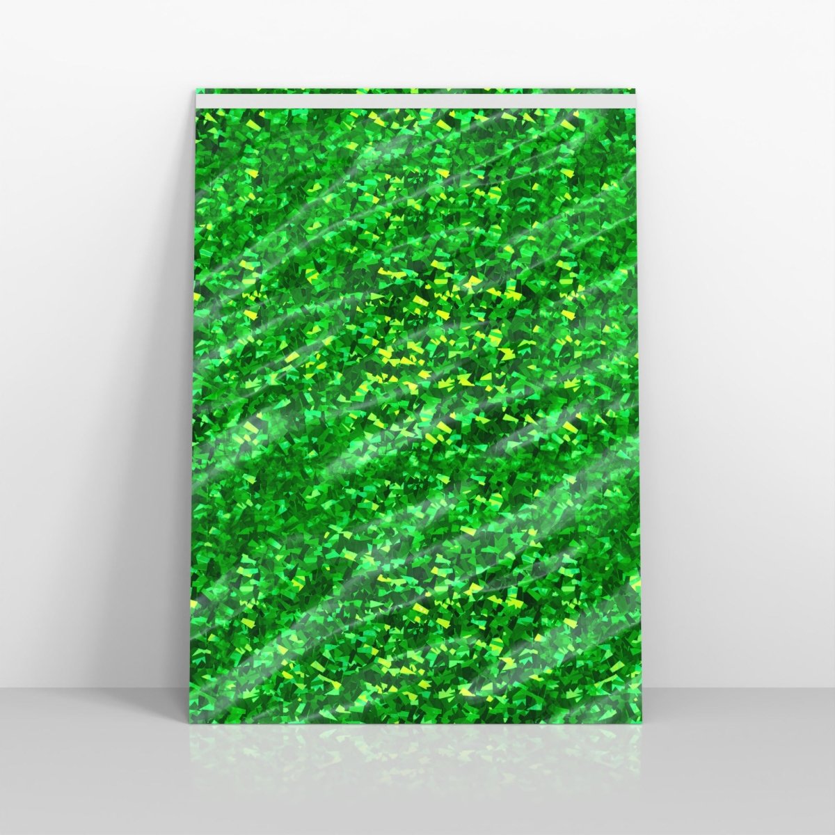 Holographic Green Metallic Finish Foil Envelopes - 450 x 320mm