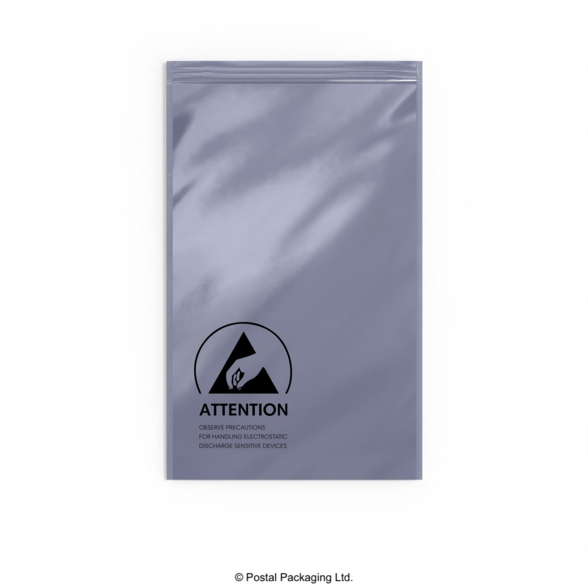 Anti-Static Grip Seal ESD Bag - 152 x 254mm