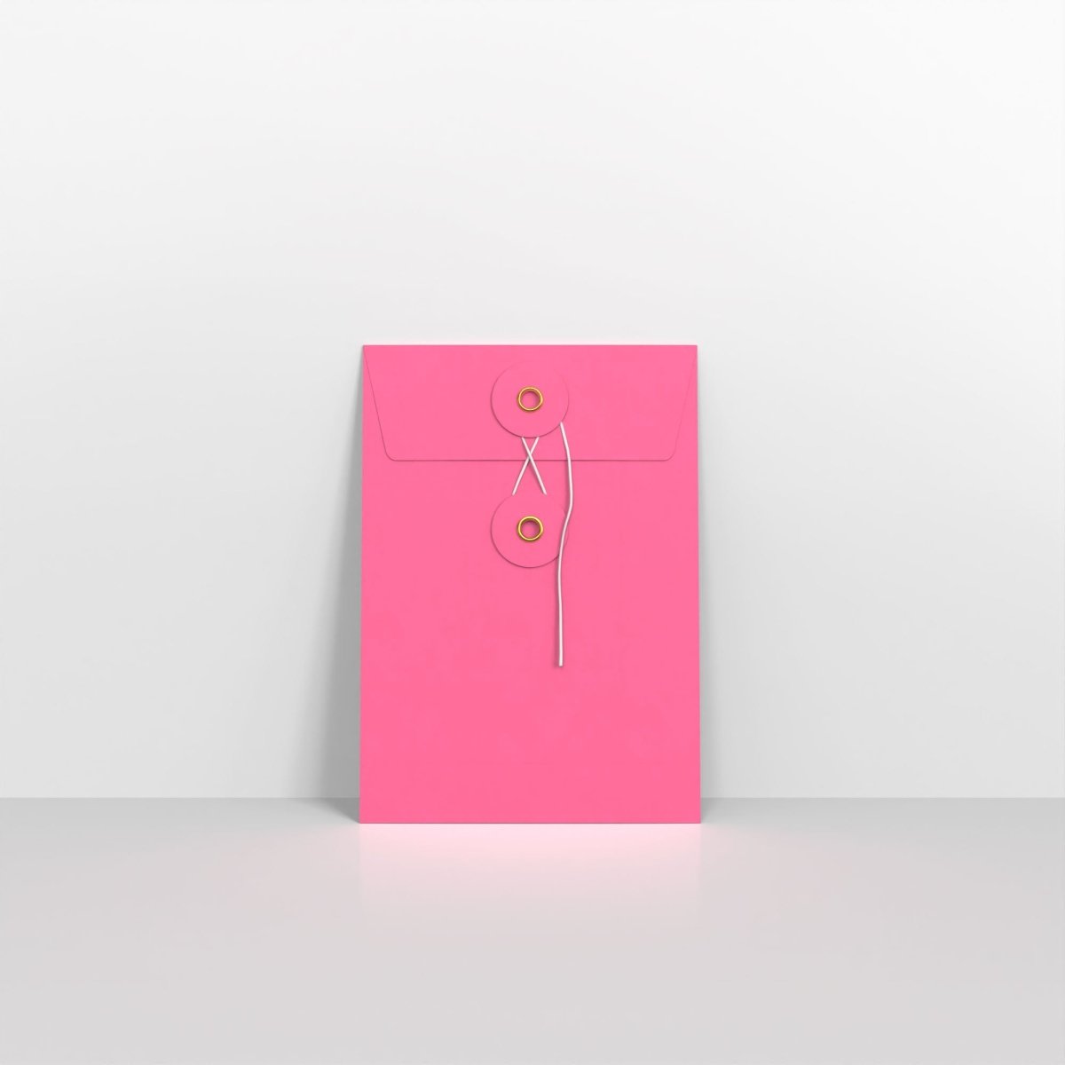 Pink String & Washer Envelopes - C6 - 162 x 114mm