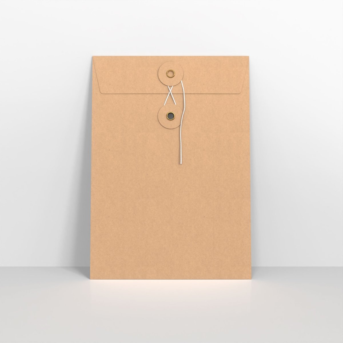 Manila String & Washer Envelopes - With Window C5 - 229 x 162mm