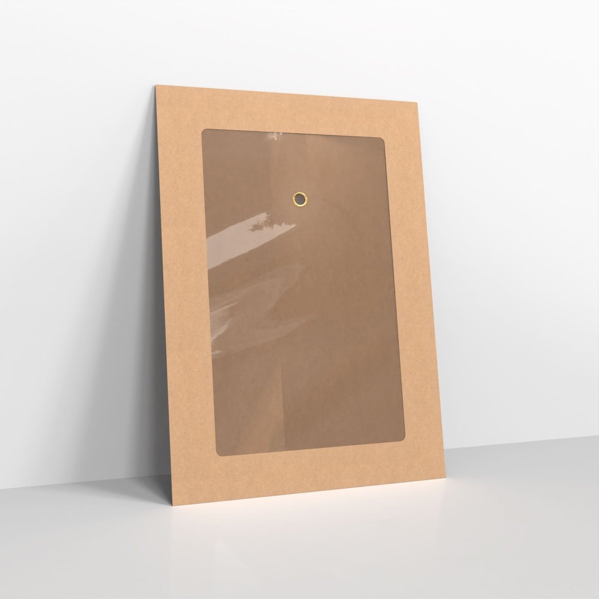 Manila String & Washer Envelopes - With Window C5 - 229 x 162mm