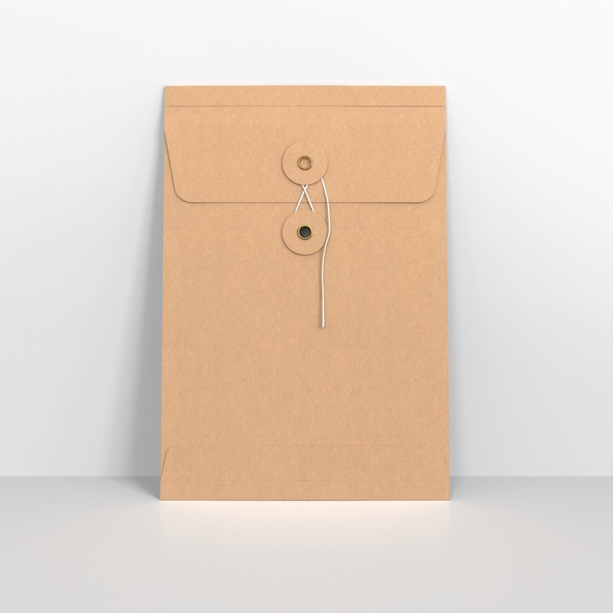 Manila String & Washer Envelopes - With Window C5 - 229 x 162mm