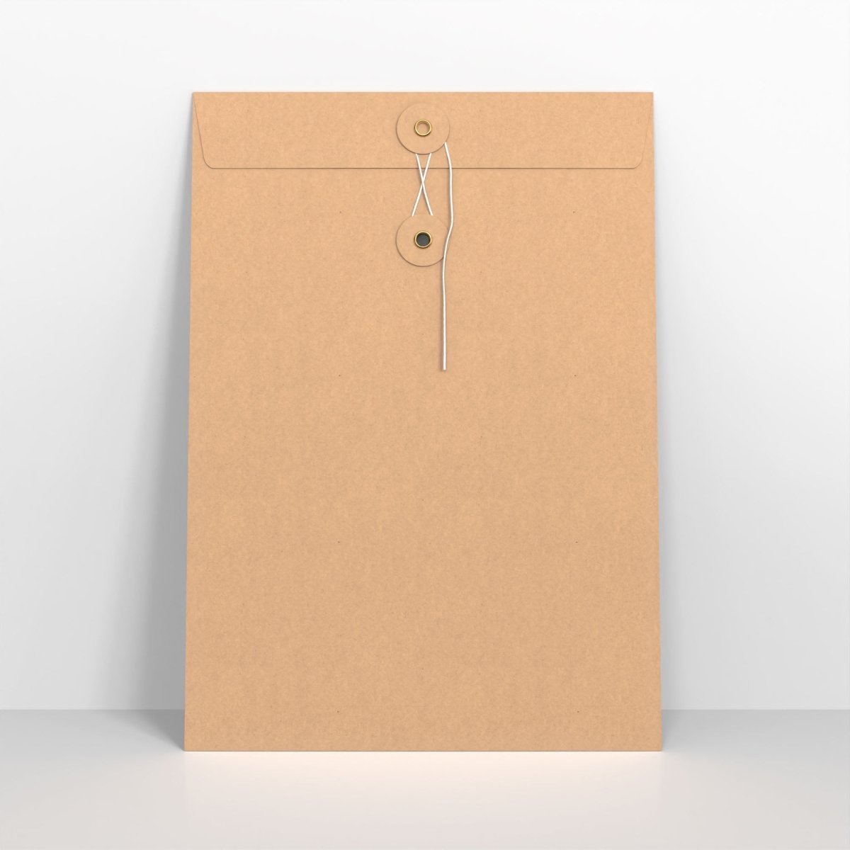 Manila String & Washer Envelopes - With Window C4 - 324 x 229mm