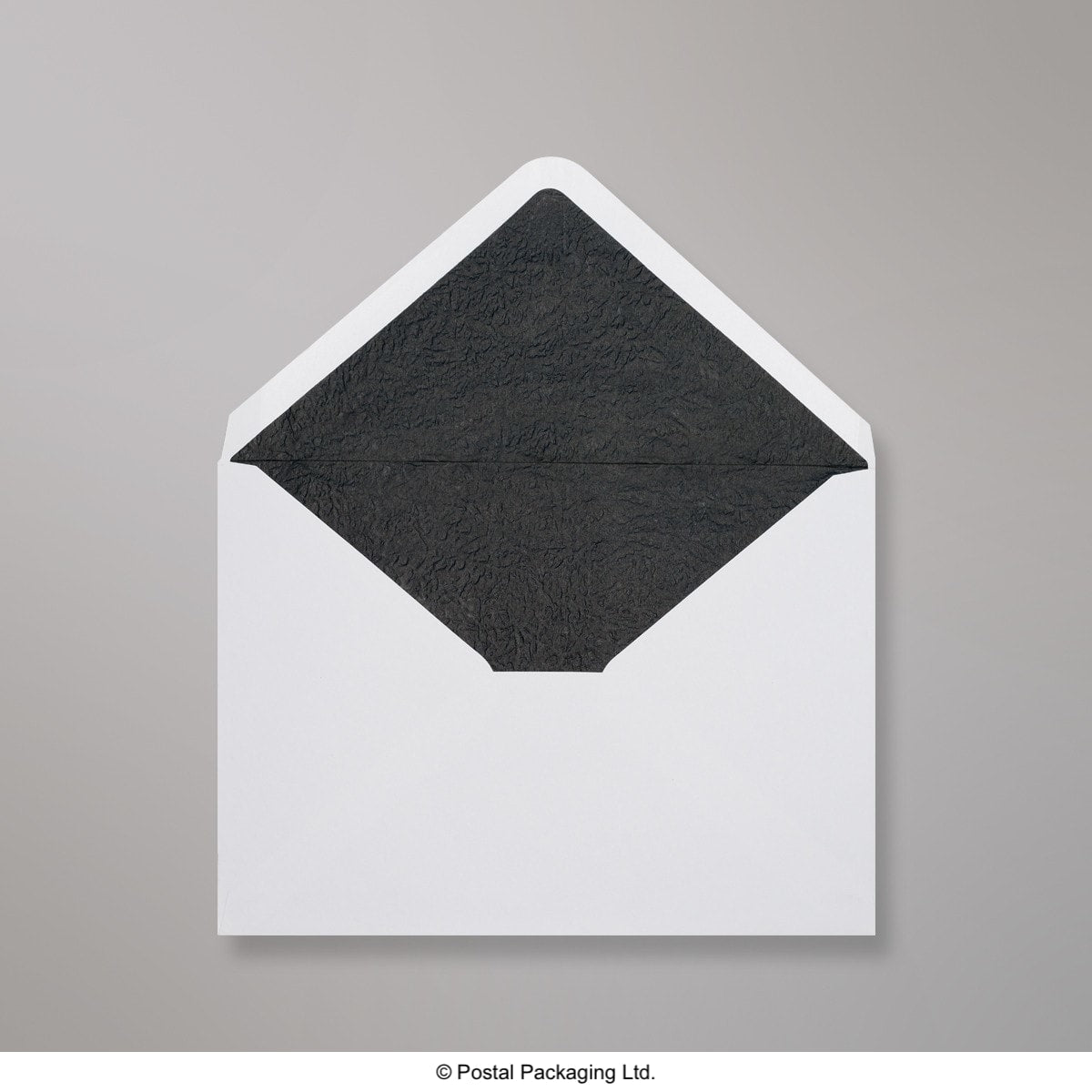 White & Black Fancy Paper Lined Envelopes - C5 - 162 x 229mm