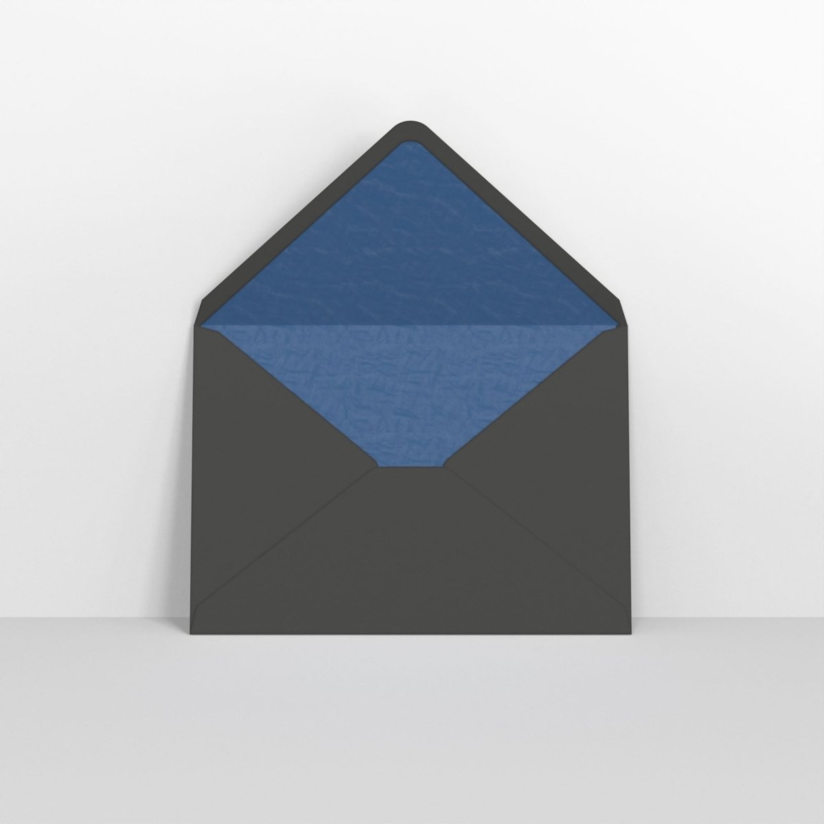Black & Blue Fancy Paper Lined Envelopes - C5 - 162 x 229mm