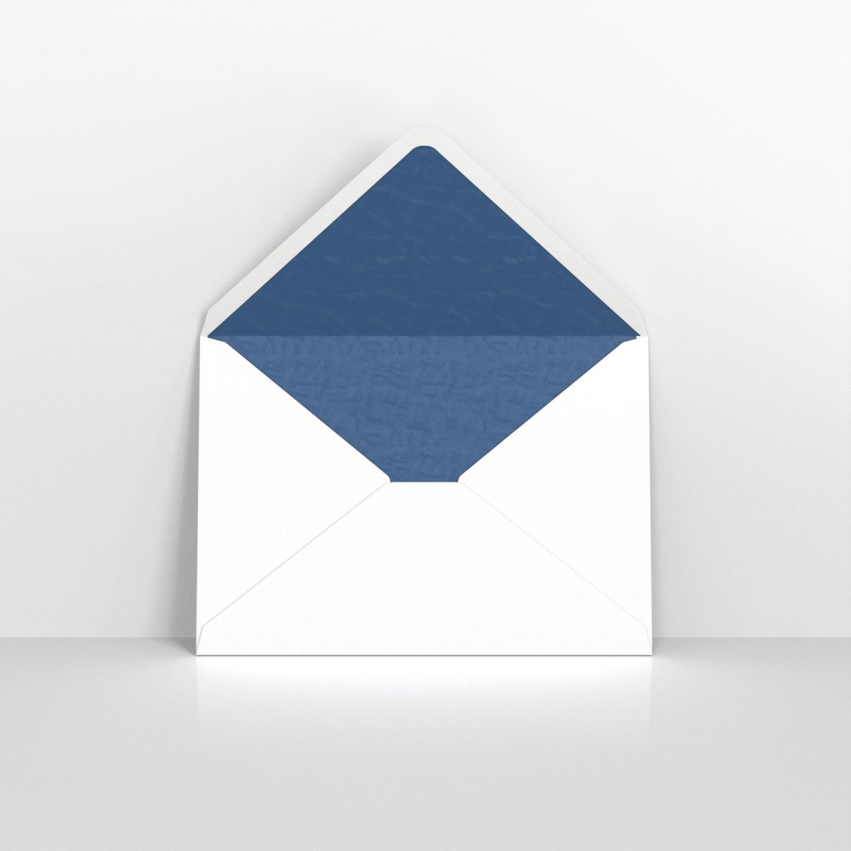 White & Blue Fancy Paper Lined Envelopes - C5 - 162 x 229mm