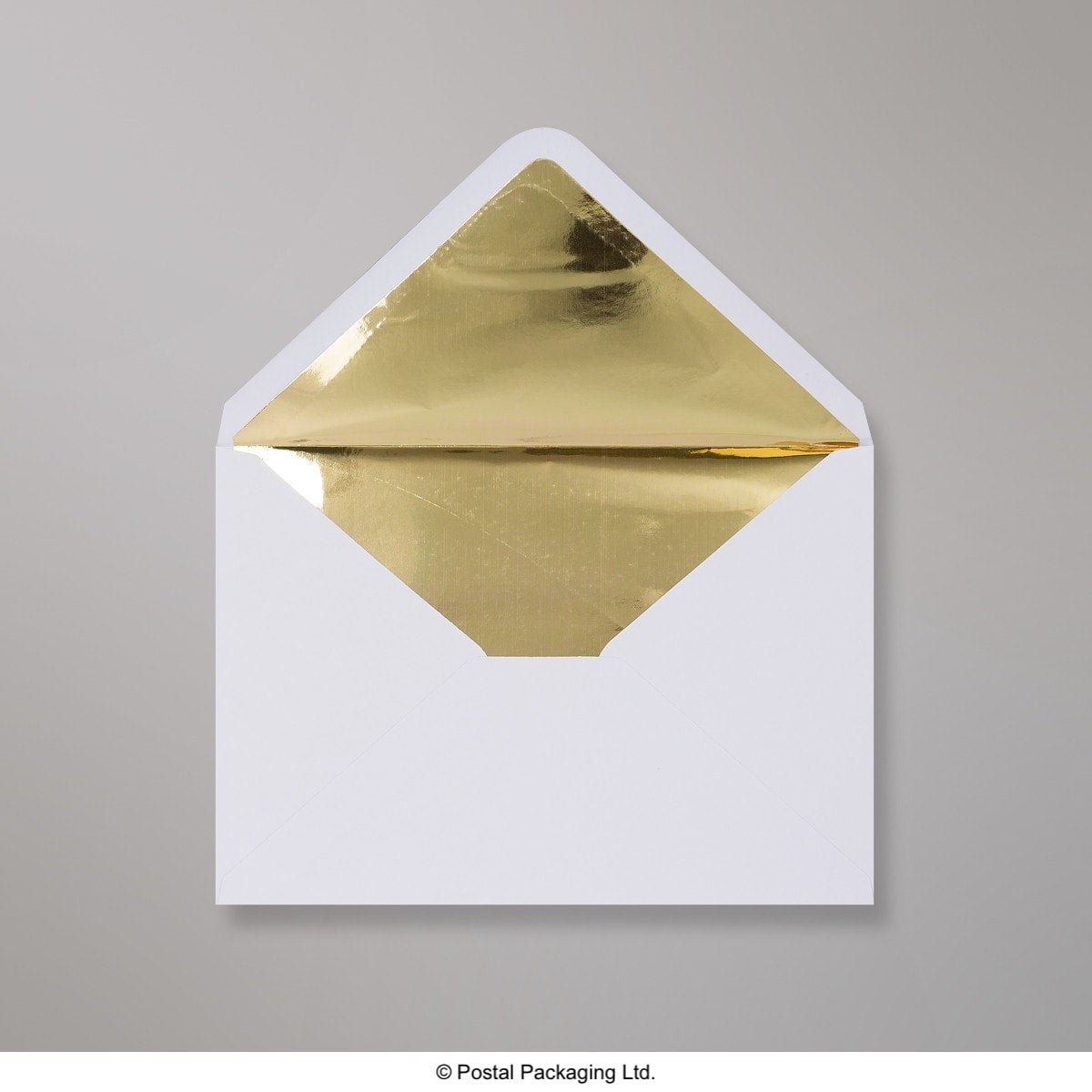 White & Gold Fancy Foil Lined Envelopes - C5 - 162 x 229mm
