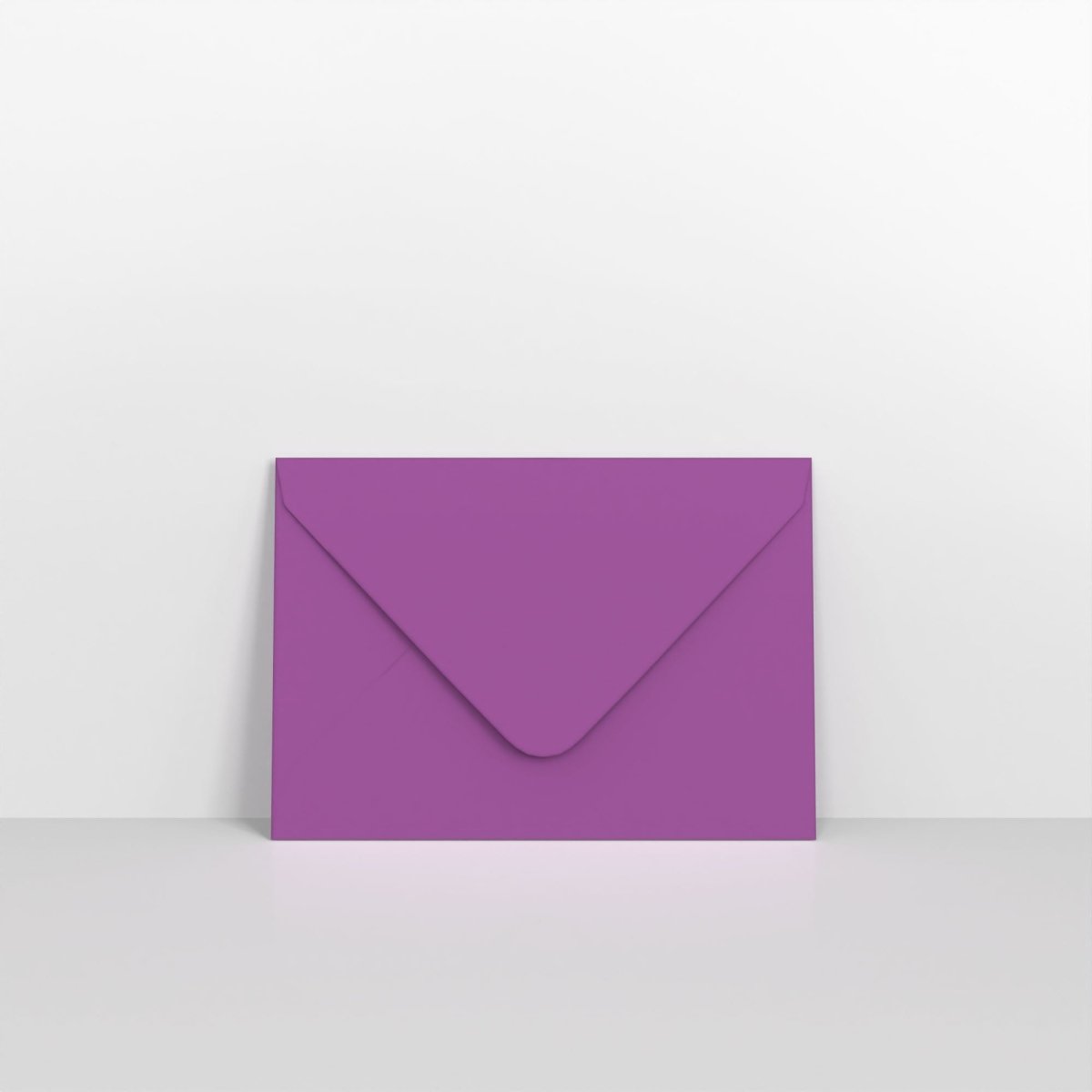 Purple Coloured Gummed V Flap Envelopes - 100gsm 82 x 113mm