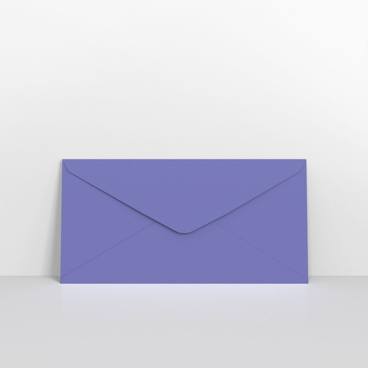 Purple Coloured Gummed V Flap Envelopes - 100gsm DL - 110 x 220mm