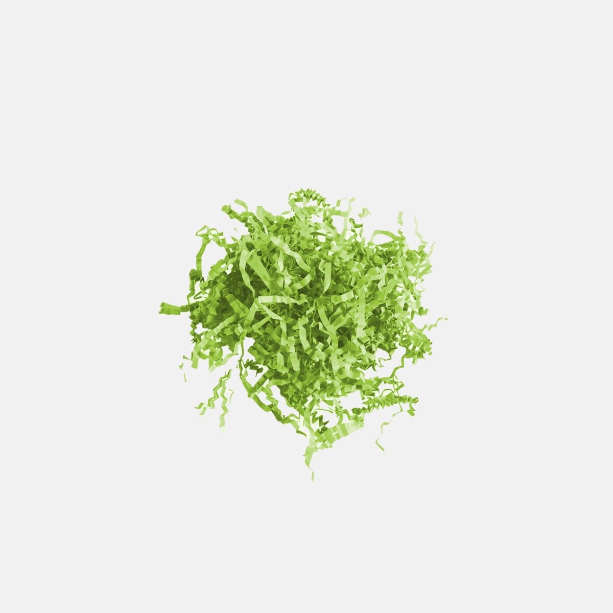 Zig Zag Shredded Packing Paper - 250g Lime Green