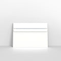 438 - White Blue Opaque Self Seal Business Envelopes - Business Envelopes