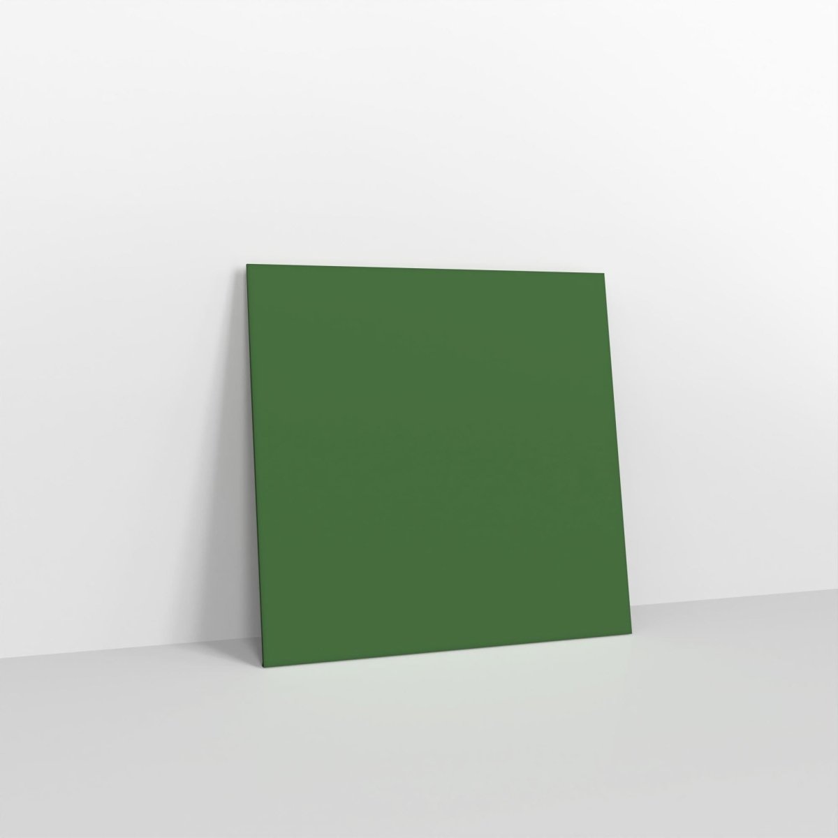 Green Coloured Gummed V Flap Envelopes - Square - 100 x 100mm