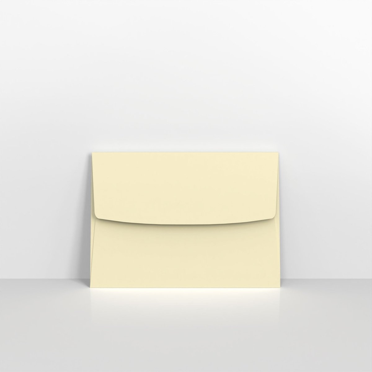 Pale Yellow Tuck Flap Pearlescent Envelopes - 130 x 180mm