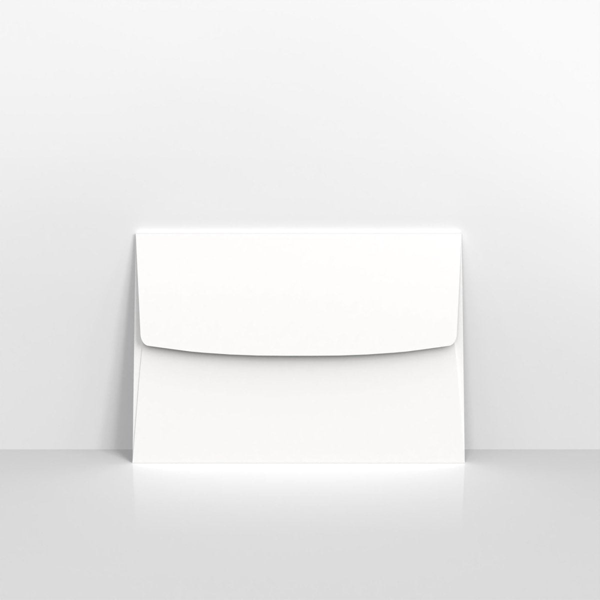 White Tuck Flap Pearlescent Envelopes - 140 x 200mm